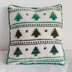 Nordic Trees Christmas Cushion