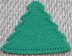 Grandma's Favorite Christmas Tree dishcloth