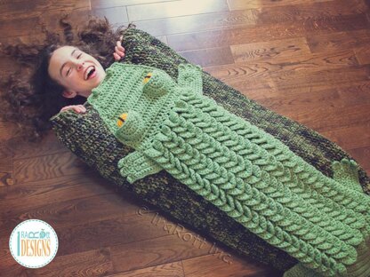 Snappy Simon Crocodile Sleeping Blanket Bag