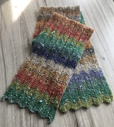 Multicoloured scarf