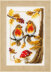 Vervaco Four Seasons Birds - Set of 4 Cross Stitch Kit - 8cm x 12cm