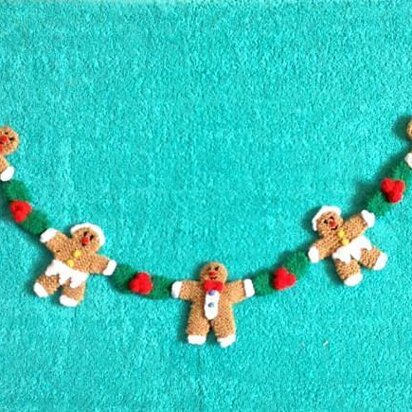 Gingerbread Man Garland