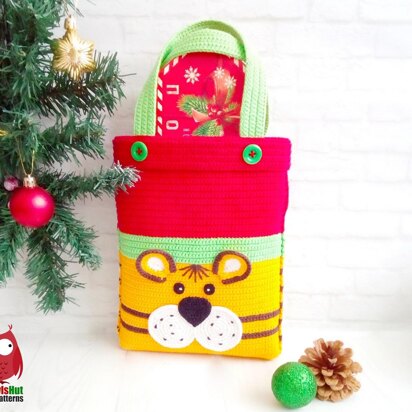 314 Tiger small Bag for presents