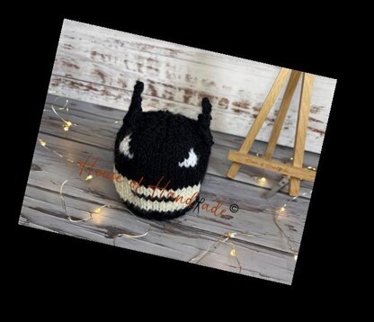 Caped Crusader Chocolate Orange Cover Knitting Pattern