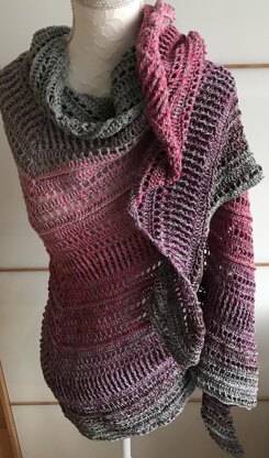 Winter Tuch shawl ANNA