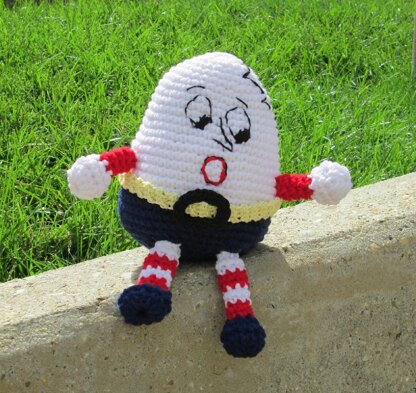 Humpty Dumpty in Crochet