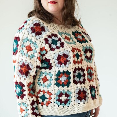 Granny Square Pullover