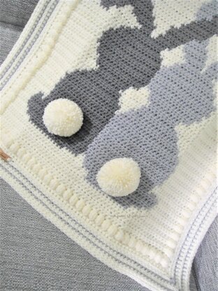 Forever Friend Bunny Baby blanket