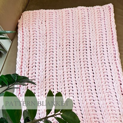 New Spikelet Blanket Pattern