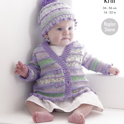 Jackets, Hats and Dress in King Cole DK - 4996 - Downloadable PDF