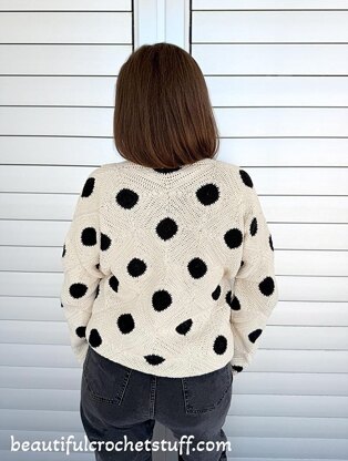 Polka Dot Cardigan