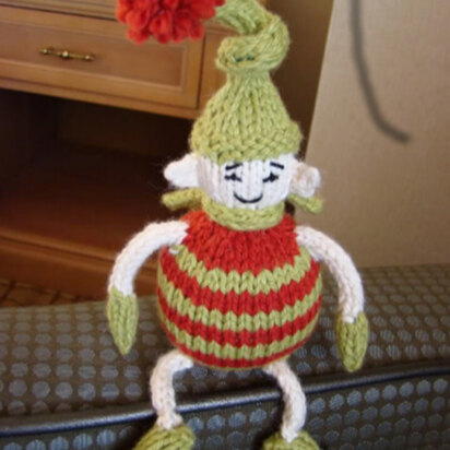 Tiny Elf Toy in Spud & Chloe Sweater