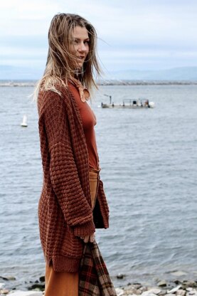 Campsite Waffle Cardigan