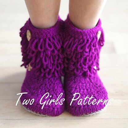 Furryluscious Women's Crochet Boot