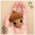 Acorn charm