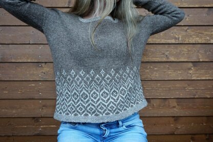 Snowy Mountain Sweater