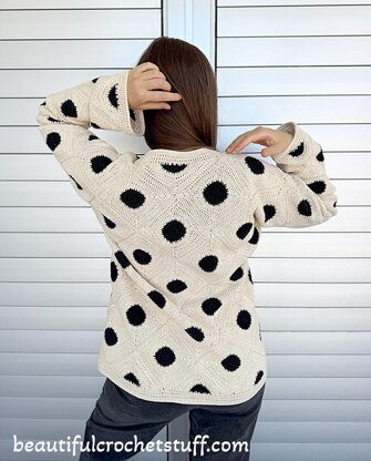 Polka Dot Cardigan