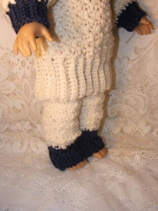 AG Sweater Dress and Legwarmers