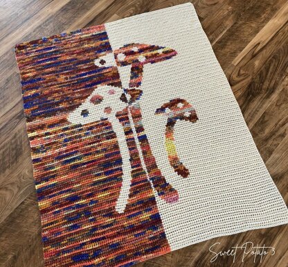 Mushroom Patch Blanket