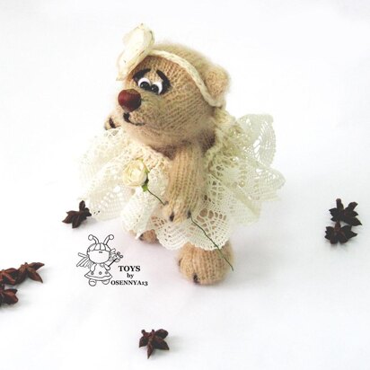 Vintage Bear - knitting pattern