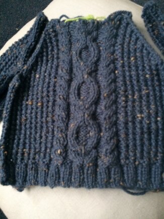 Baby Aran Sweater for Harry #3