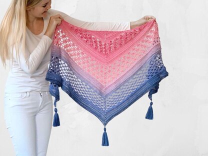 Vela Flower Shawl