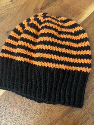 Halloween Stripes Hat