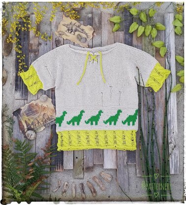 Dinoland rustic summer top