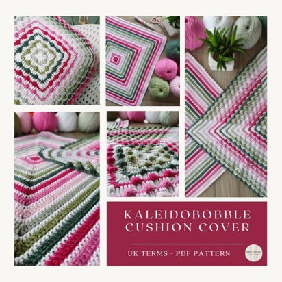 KaleidoBobble Cushion Cover - UK Terms