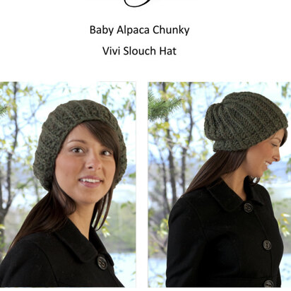 Vivi Slouch in Cascade Baby Alpaca Chunky - C209