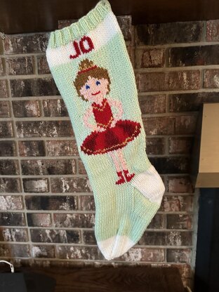 Ballerina Stocking