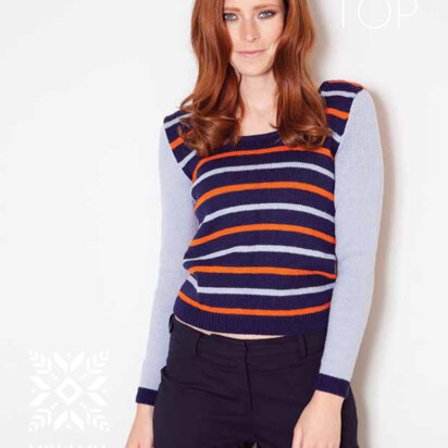 Larisa Top in MillaMia Merino Wool