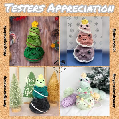 Frog Stack Christmas Tree