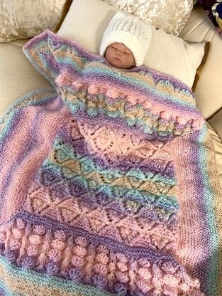 *Cascade* baby blanket