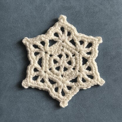 Six Point Snowflake Ornament