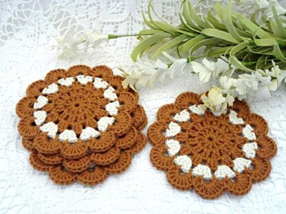 Crochet Pattern Crochet Placemat Coaster