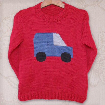Box Car Chart & Childrens Sweater