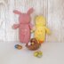 Easter Bunny and Chick Dolls