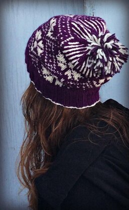 Twelve Blooming Thistles Hat