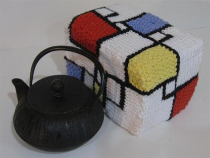 Mondrian Cuboid Tea Cozy