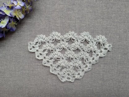 Triangle Crochet Shawl #48