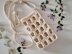 Mobile phone crossbody shoulder bag crochet pattern T29