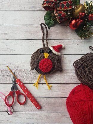 Christmas Robin Tree Decoration