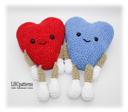 Seamless Heart Crochet Pattern