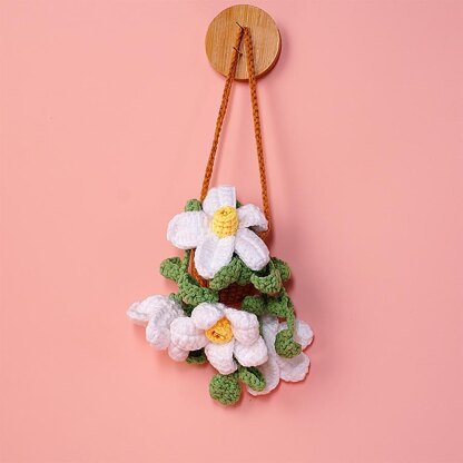 .Daffodil Basket Car Hanging