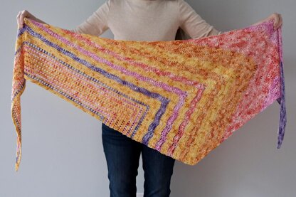 Afterglow Shawl