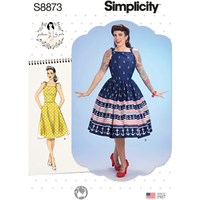 Simplicity S8873 Misses Gertie Dress - Sewing Pattern