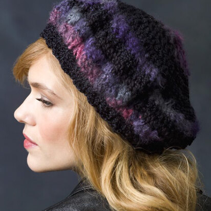 Slouchy Beret in Red Heart Boutique Magical - LW2794 - Downloadable PDF