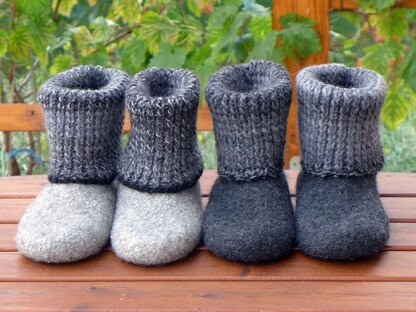 Knitted on sale slipper boots