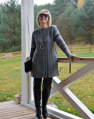 Grey Marble Tunic